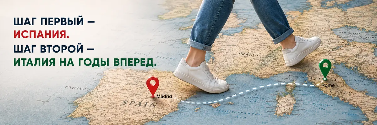 Дуэт для путешествий = итальянская страсть + испанский темперамент