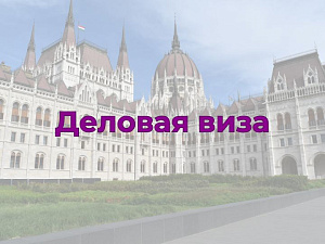 Деловая виза в Венгрию